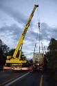 VU Gefahrgut LKW umgestuerzt A 4 Rich Koeln Hoehe AS Gummersbach P576